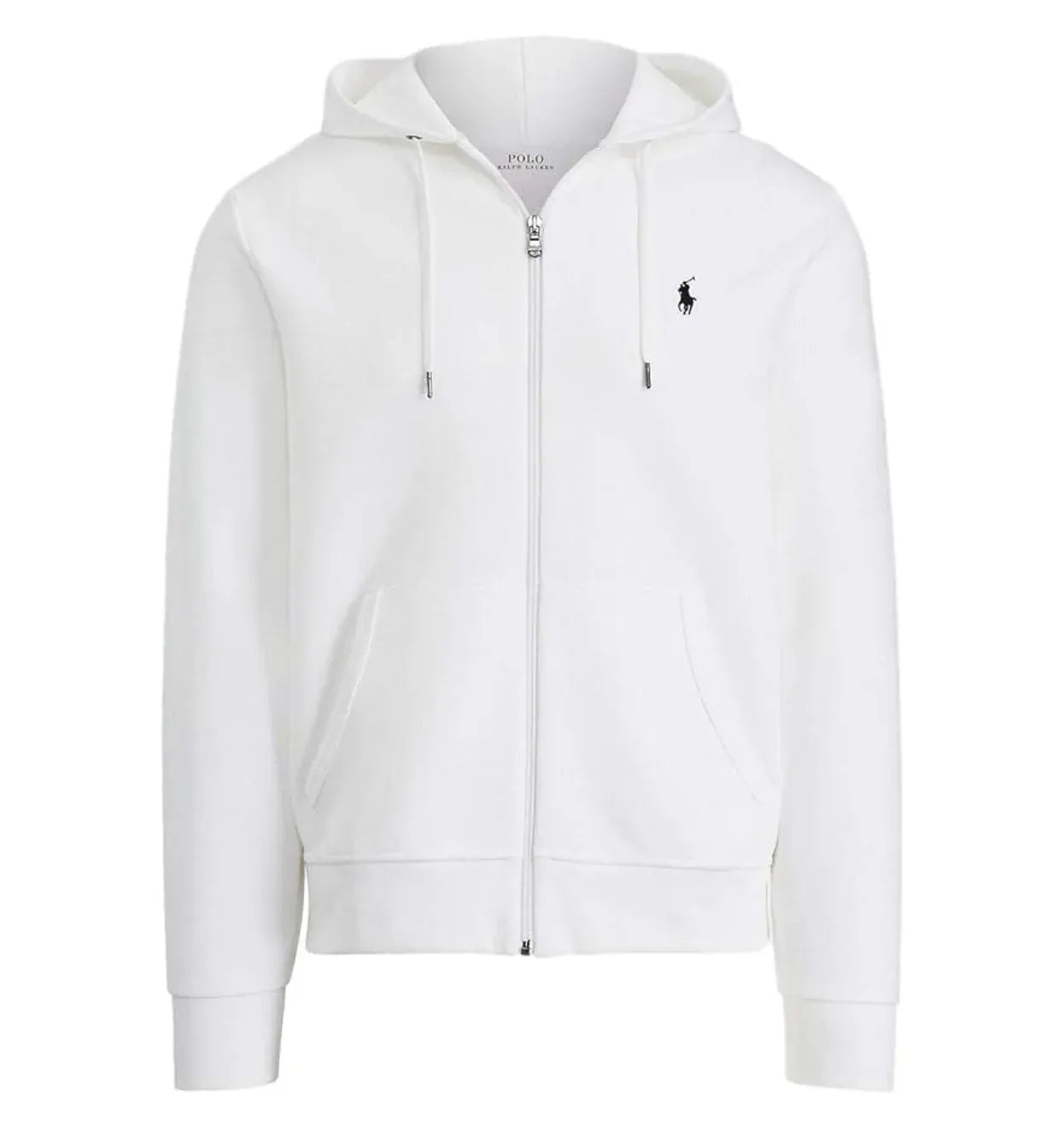 Polo White Zip-Up