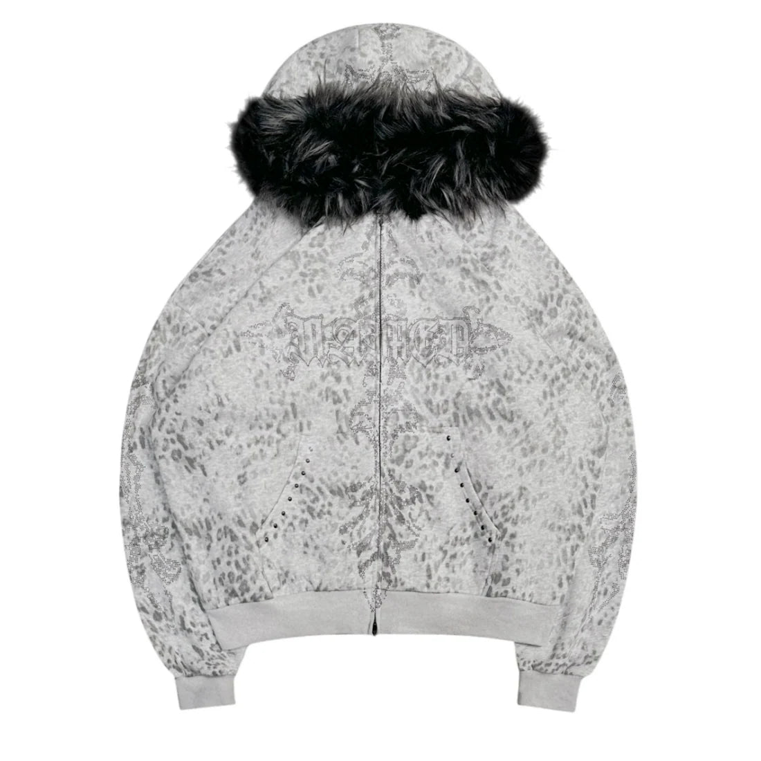 Snow Leopard Zip-Up