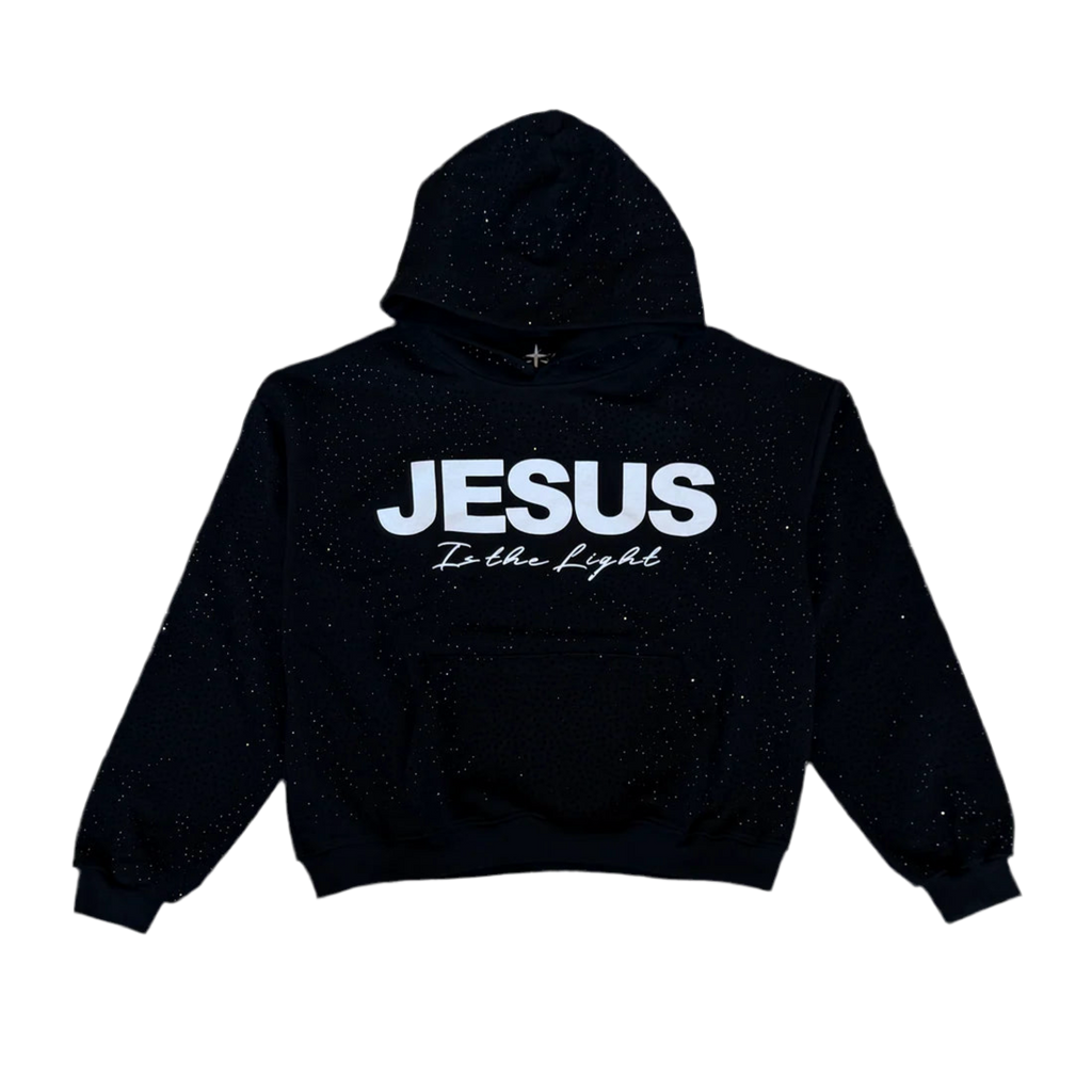 Jesus Rhinestone Hoodie